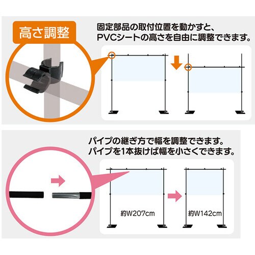 飛沫ガードセット