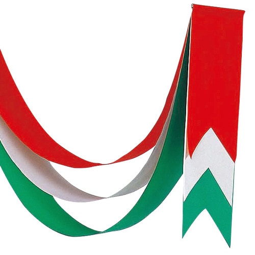 三連ペナント 赤/白/緑