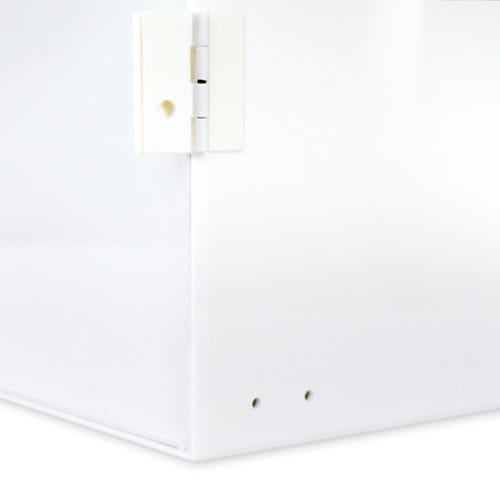 アクリル応募箱(白)鍵付き