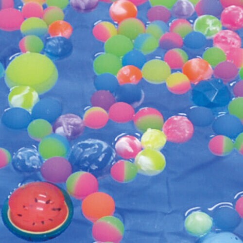 カラフルスーパーボールすくいどり大会(300個)