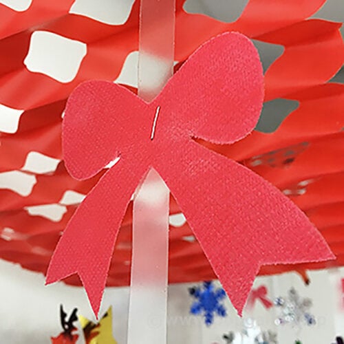 バリュークリスマスプリーツハンガー