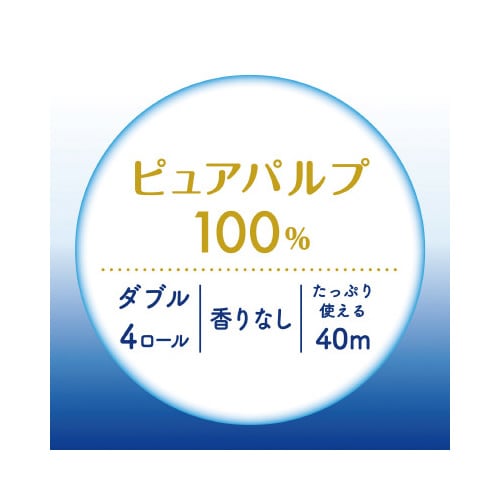 クリネックス コトネル ダブル 40m 4個×10