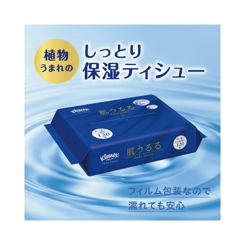 クリネックス 肌うるるソフトパック 120組×24