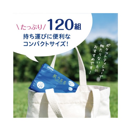 クリネックス 肌うるるソフトパック 120組×24