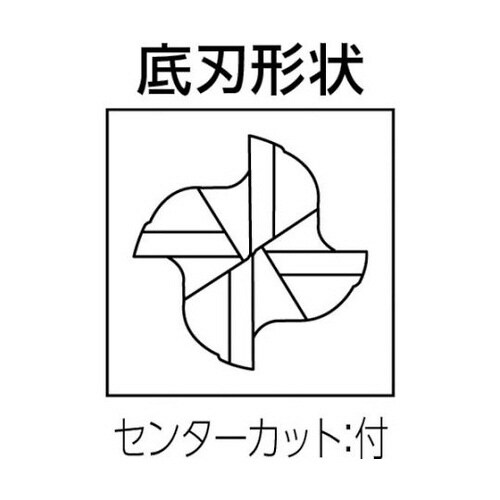 MSTAR超硬エンドミル 2988330