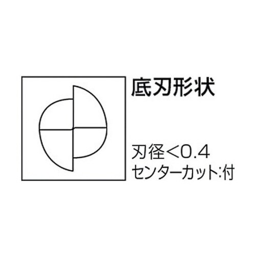 小径エンドミル MS2XLD0030N010