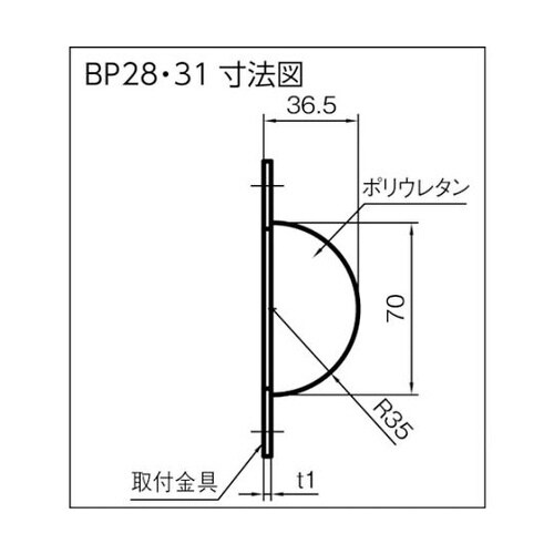 バンパープロ BP28 (1m)