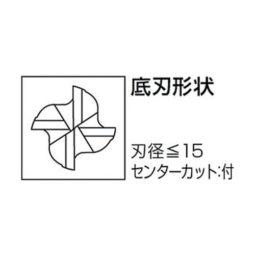 バイオレットラフィングエンドミル 1143760