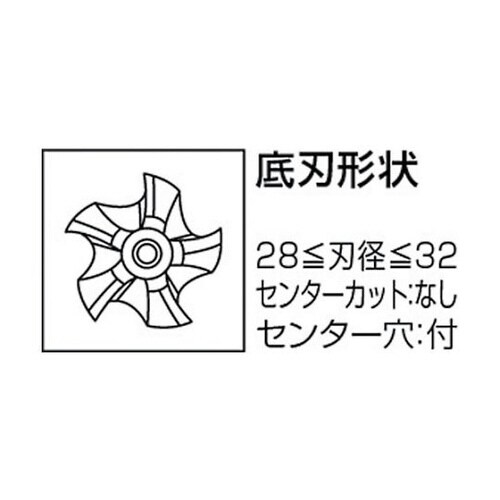 ラフィングエンドミル MRD3000S32