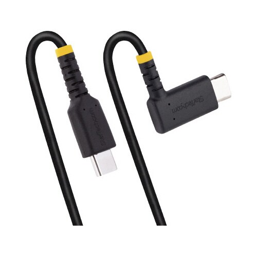 USB−C−USB−Cケーブル2mL型右向き