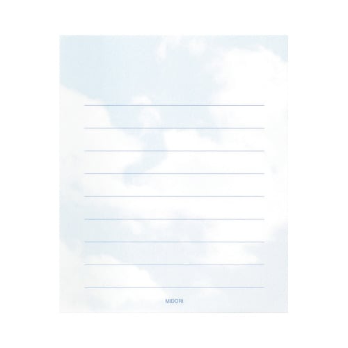 ミニレターセット 空色ノキモチ