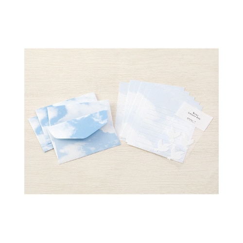 ミニレターセット 空色ノキモチ