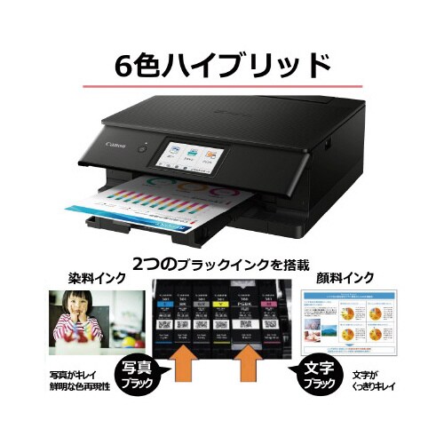 キヤノンインクジェット複合機TS8630BKACK