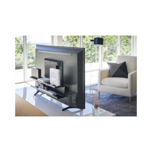 テレビ裏収納ラックスマートブラック