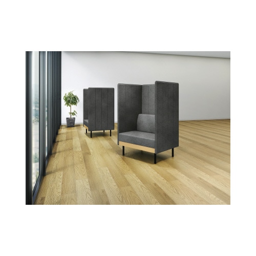 ブースソファ グレー