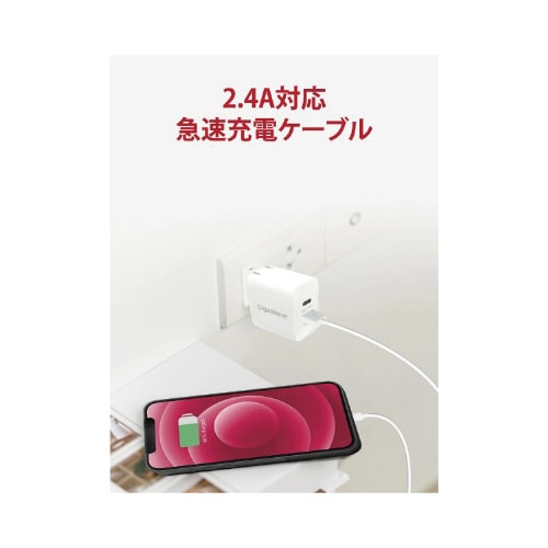 Lightningケーブル充電専用90cm