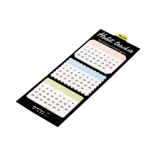 付せん紙 ジャーナル ハビット カラフル柄