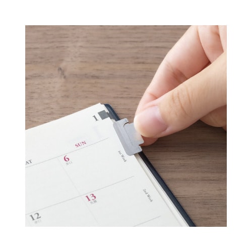 インデックスクリップ チラット シルバー