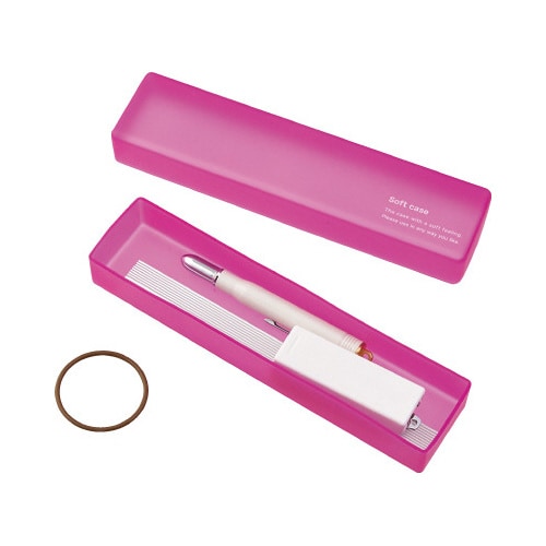 ソフトペンケース ピンク A