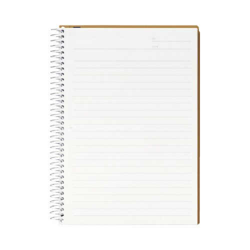 スパイラルノート B6 横罫 80枚×5