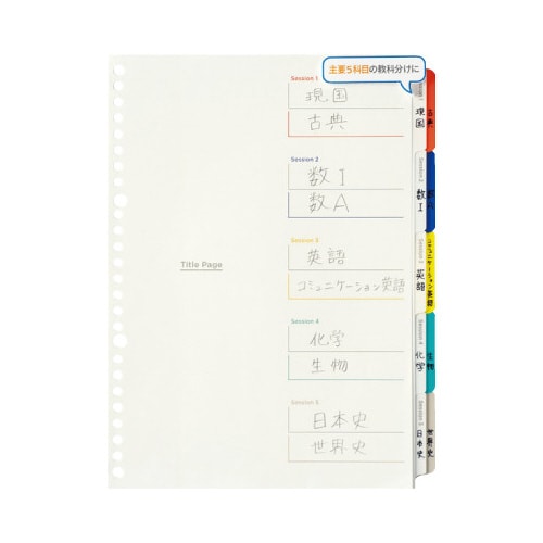 ダブルインデックス B5 5山X2×10