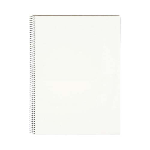 スパイラルノート A4 無地 80枚×5