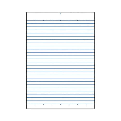 レポートパッド A5 メモリ入7mm罫×10