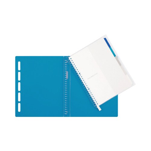 バインダーノート B5 クラルテ ブルー×4