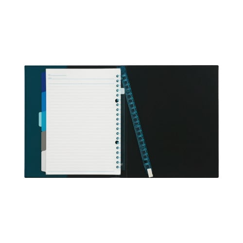 バインダーノート A5 クラルテ ライトブルー×4