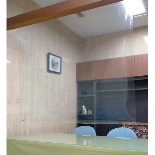 飛沫防止ビニールシート 幅1370×5m×4