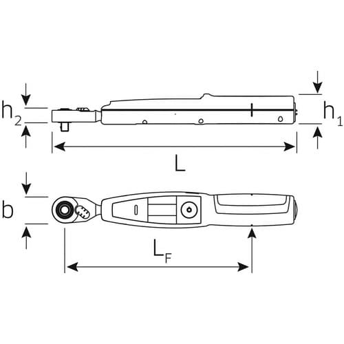 1/4SQデジタルトルクレンチ1−20Nm