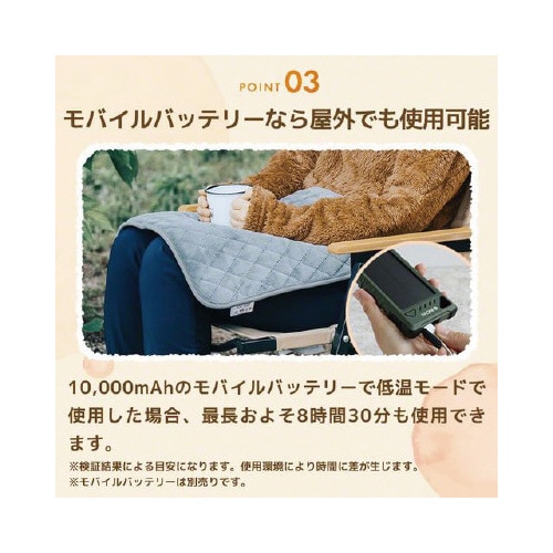 電熱マットすぐぬっくマット ミニオレンジ