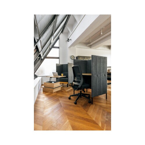 パーソナルブース グレー