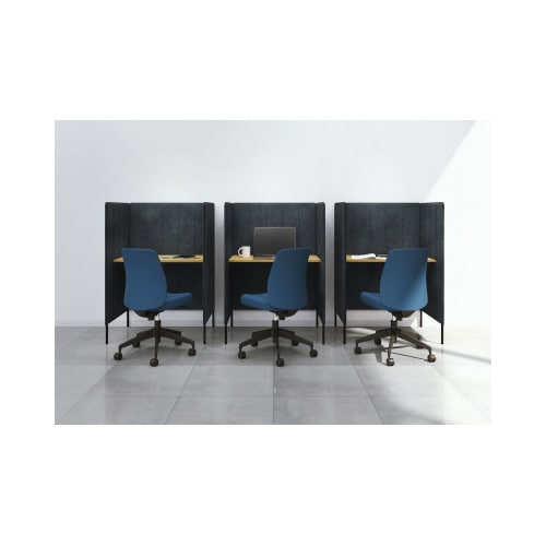 パーソナルブース グレー