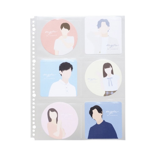 myfaコレクションポケット6ポケットA4S×10