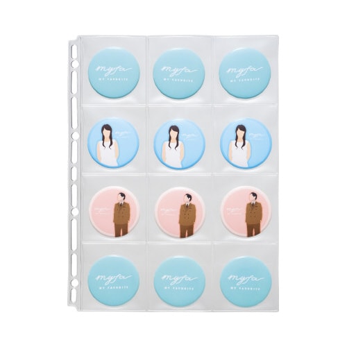 コレクションポケット<PVC> 12ポケット×10