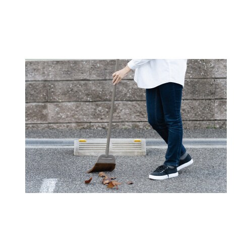 コンドル 庭箒HG(中太繊維) 長柄