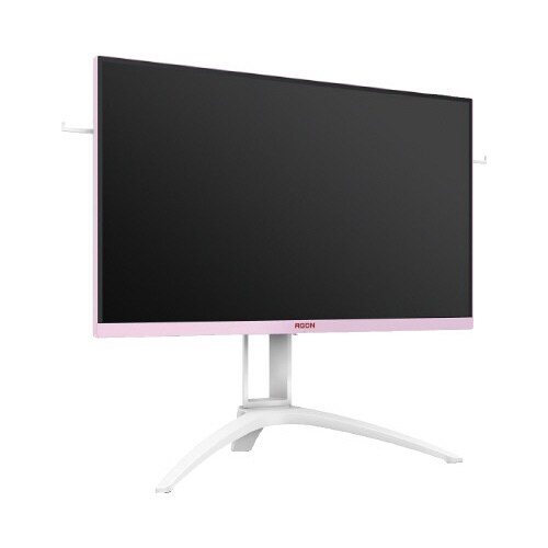 27型液晶ディスプレイ ホワイト&ピンク