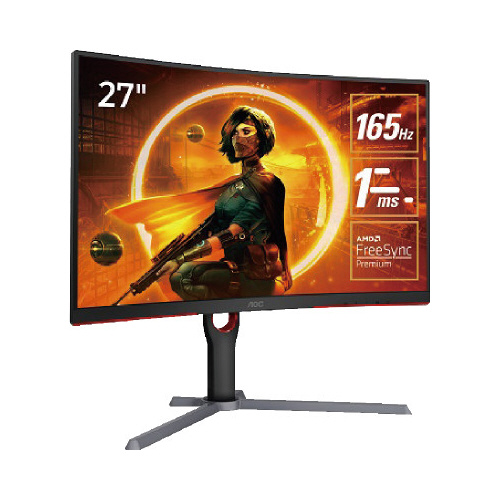 27型ワイドゲーミング液晶ディスプレイ ブラック