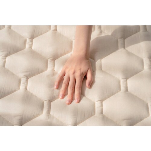 SLEEPHEXAGONホルミシス敷パッド白 SD