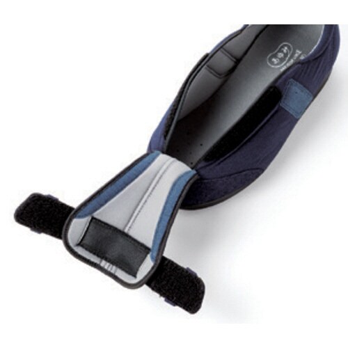 つま先ひろびろサポート5E ネイビー LL