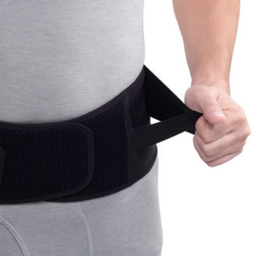 メディエイドしっかりガード腰 アクティブ 黒 L