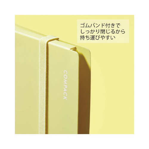 二つ折りクリヤーブック コンパックA4 10P 水