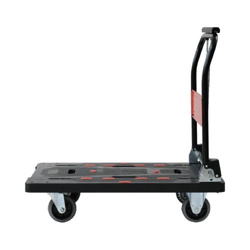 ハンドブレーキ付樹脂台車 300kg