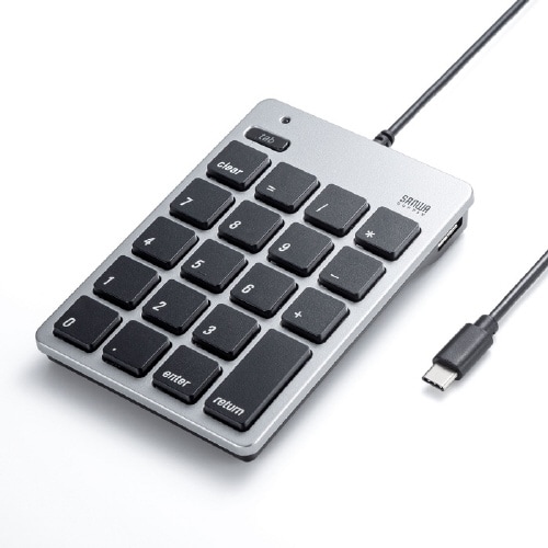 USB2.0ハブ付テンキー