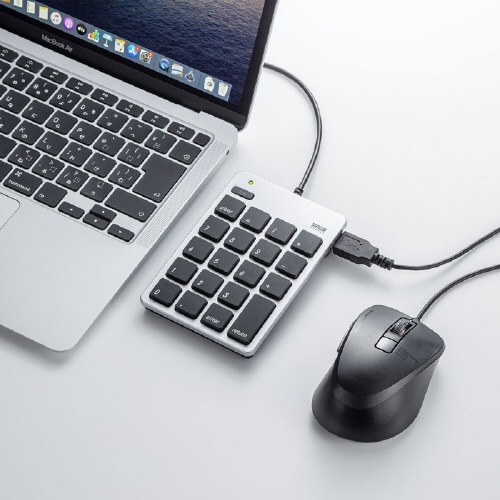 USB2.0ハブ付テンキー