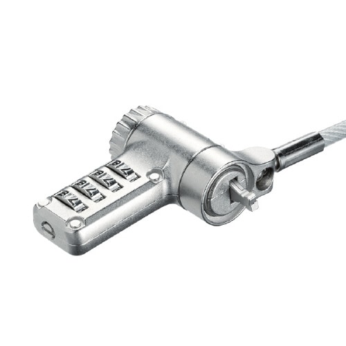 スロットマルチ対応セキュリティワイヤー(ダイヤル錠