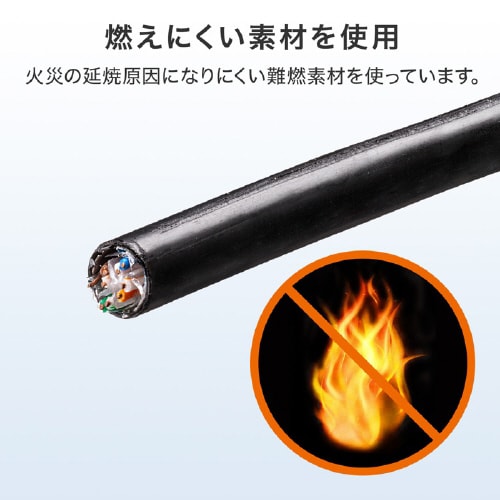 カテゴリ6A屋外用LANケーブルのみ