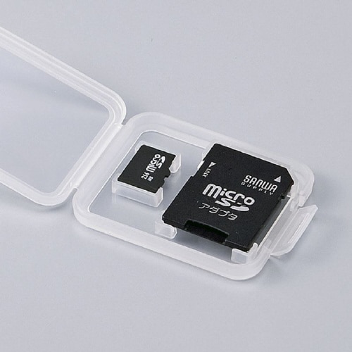 メモリーカードクリアケース(microSDカード用