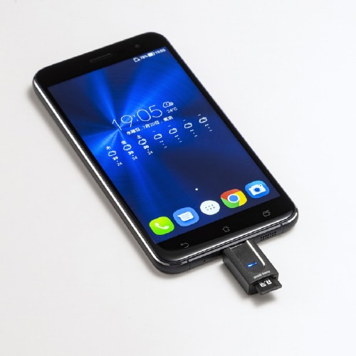 超小型Type−C microSDカードリーダー